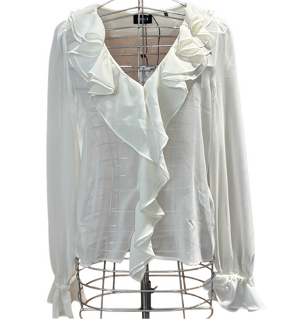 Blusa con rouche e scollo a V EMME MARELLA