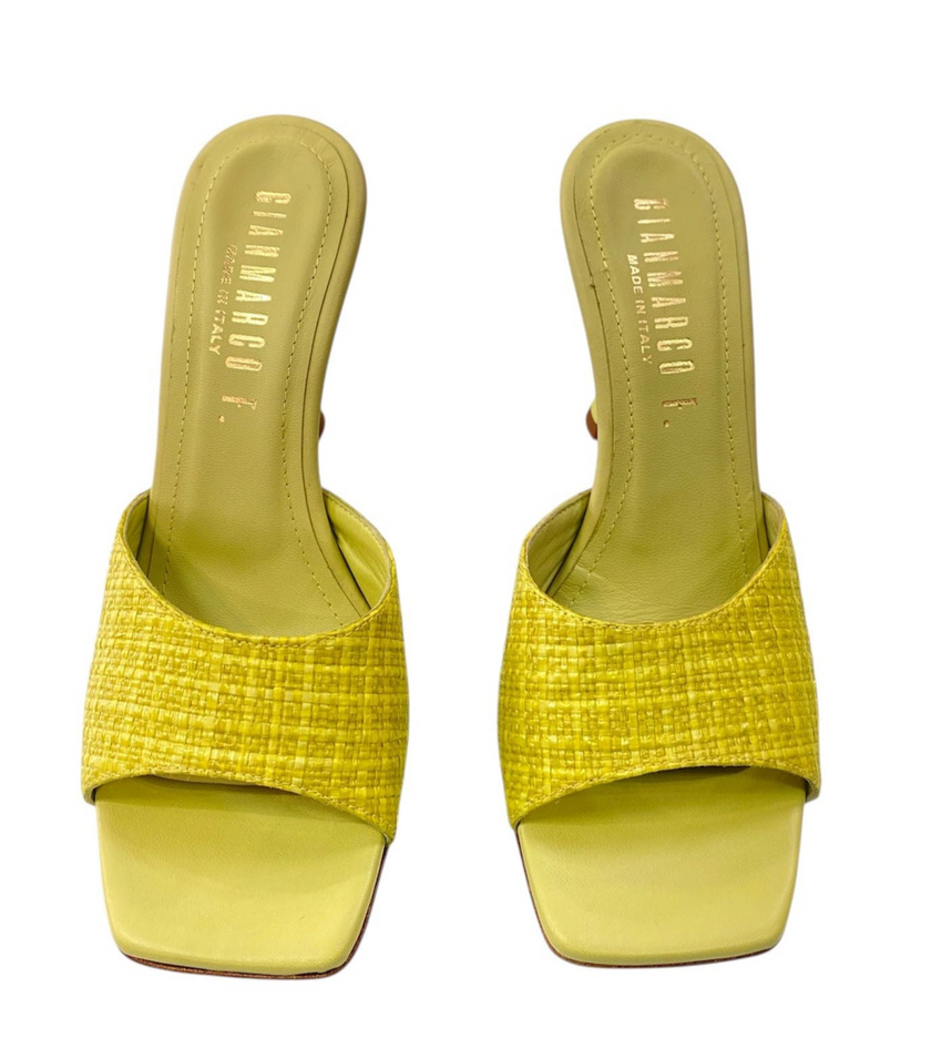 Sandalo in pelle con fascia GIANMARCO F.