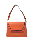 Borsa in pelle con cuciture a contrasto MY BEST BAGS