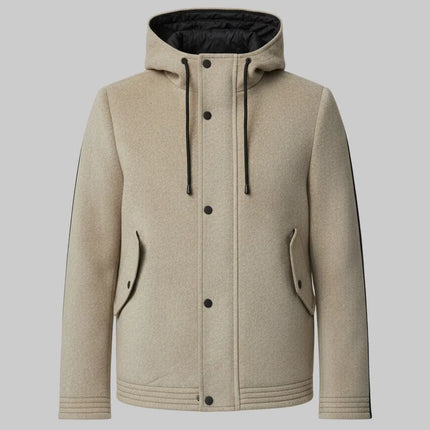 GIUBBINO 4092 IN PANNO CON CAPPUCCIO