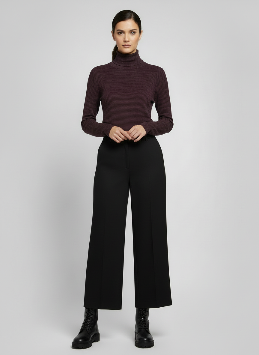 T-SHIRT 512111 COLLO ALTO 9% Cashmere