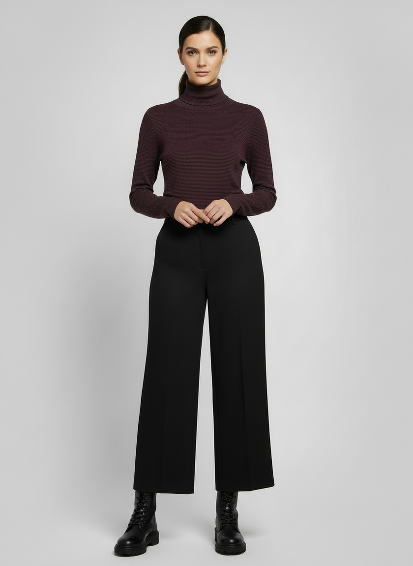 T-SHIRT 512111 COLLO ALTO 9% Cashmere