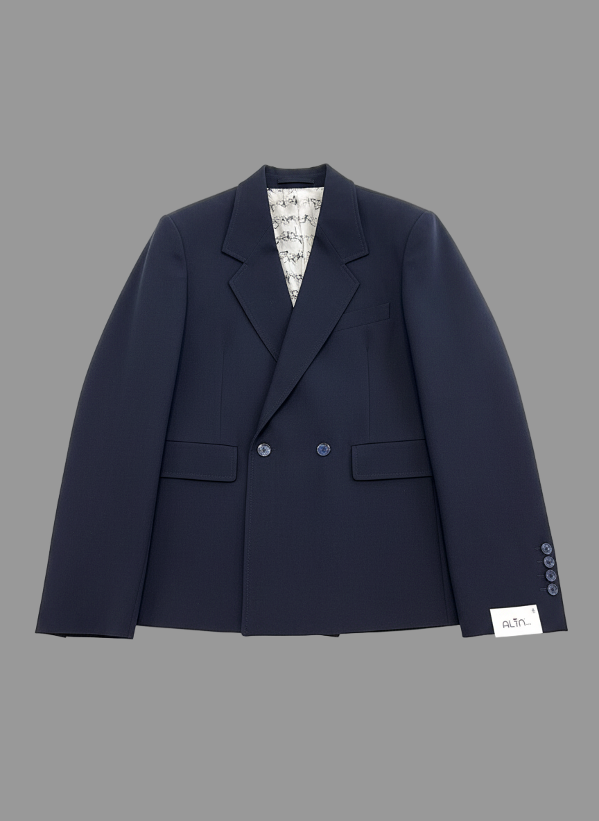 GIACCA 1583Z Batteria SEMI DOPPIO PETTO RELAXED