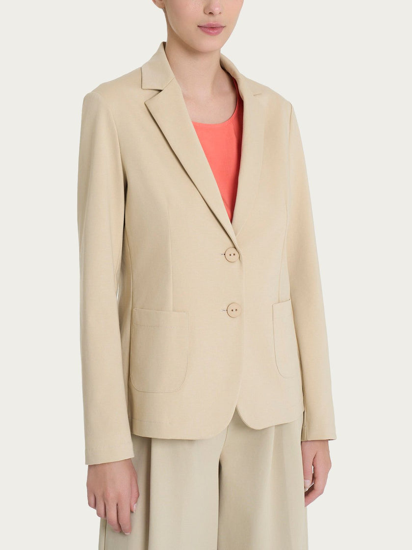 Blazer due bottoni in Compact Light RAGNO