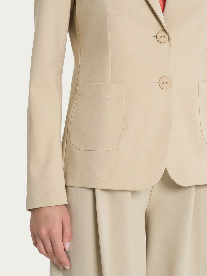 Blazer due bottoni in Compact Light RAGNO