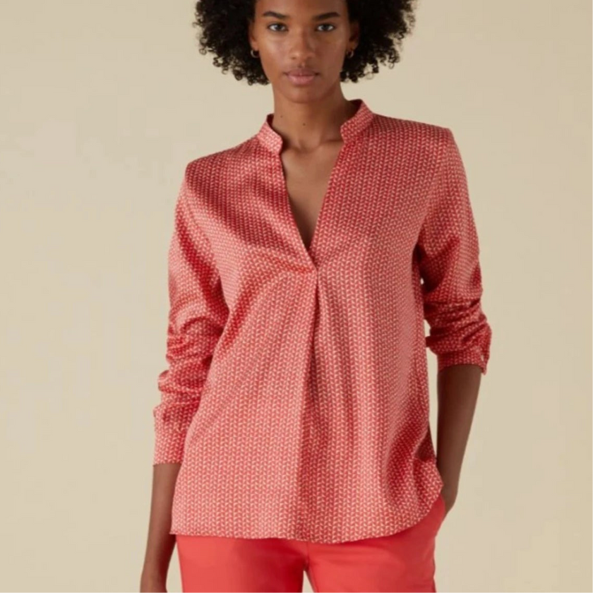 Blusa con fantasia geometrica EMME MARELLA