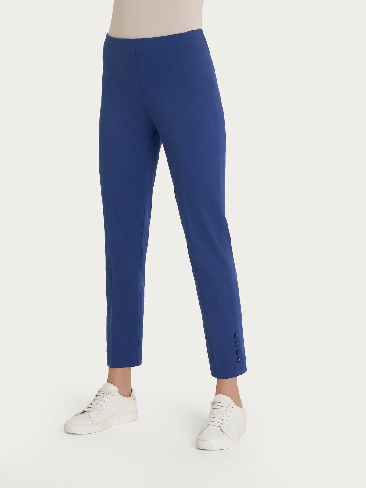 Pantalone capri con bottoni in Satin Power RAGNO