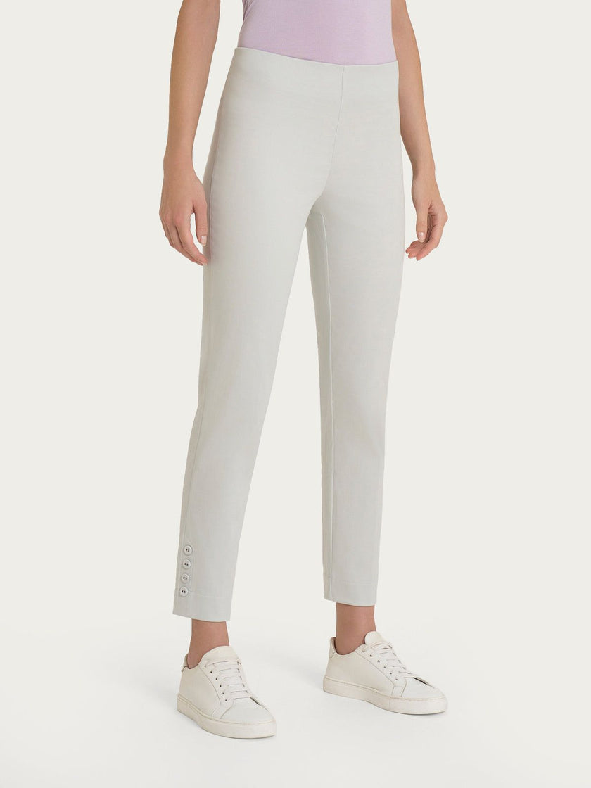 Pantalone capri con bottoni in Satin Power RAGNO