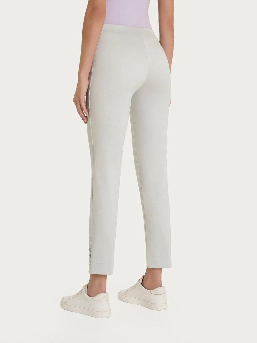 Pantalone capri con bottoni in Satin Power RAGNO
