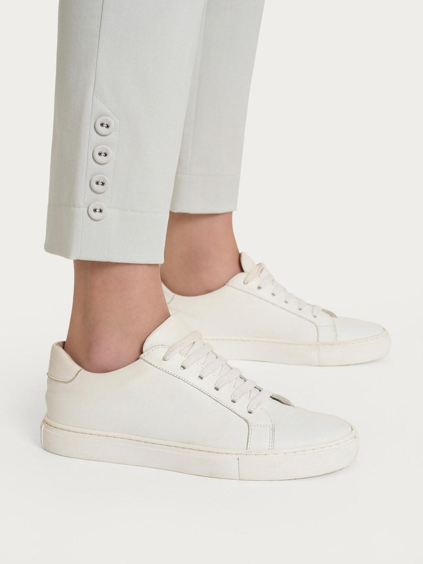 Pantalone capri con bottoni in Satin Power RAGNO