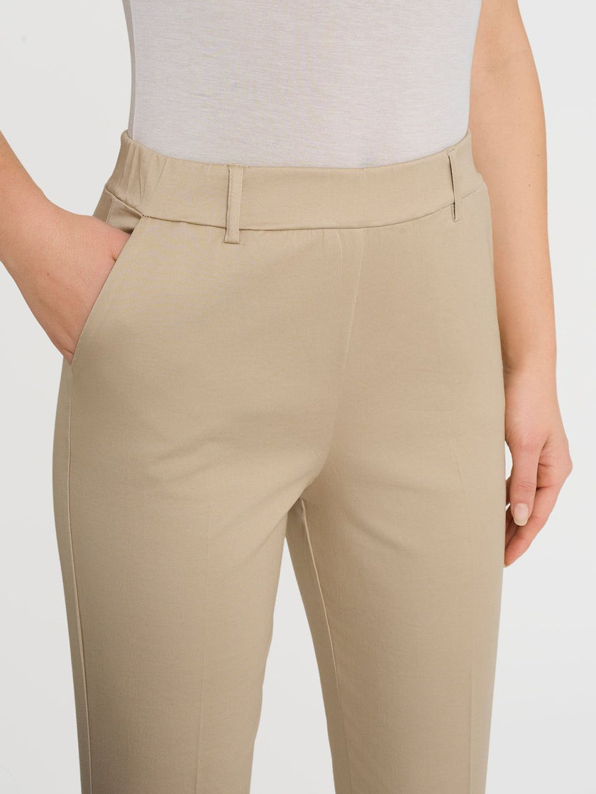 Pantalone slim dritto in Compact Light RAGNO