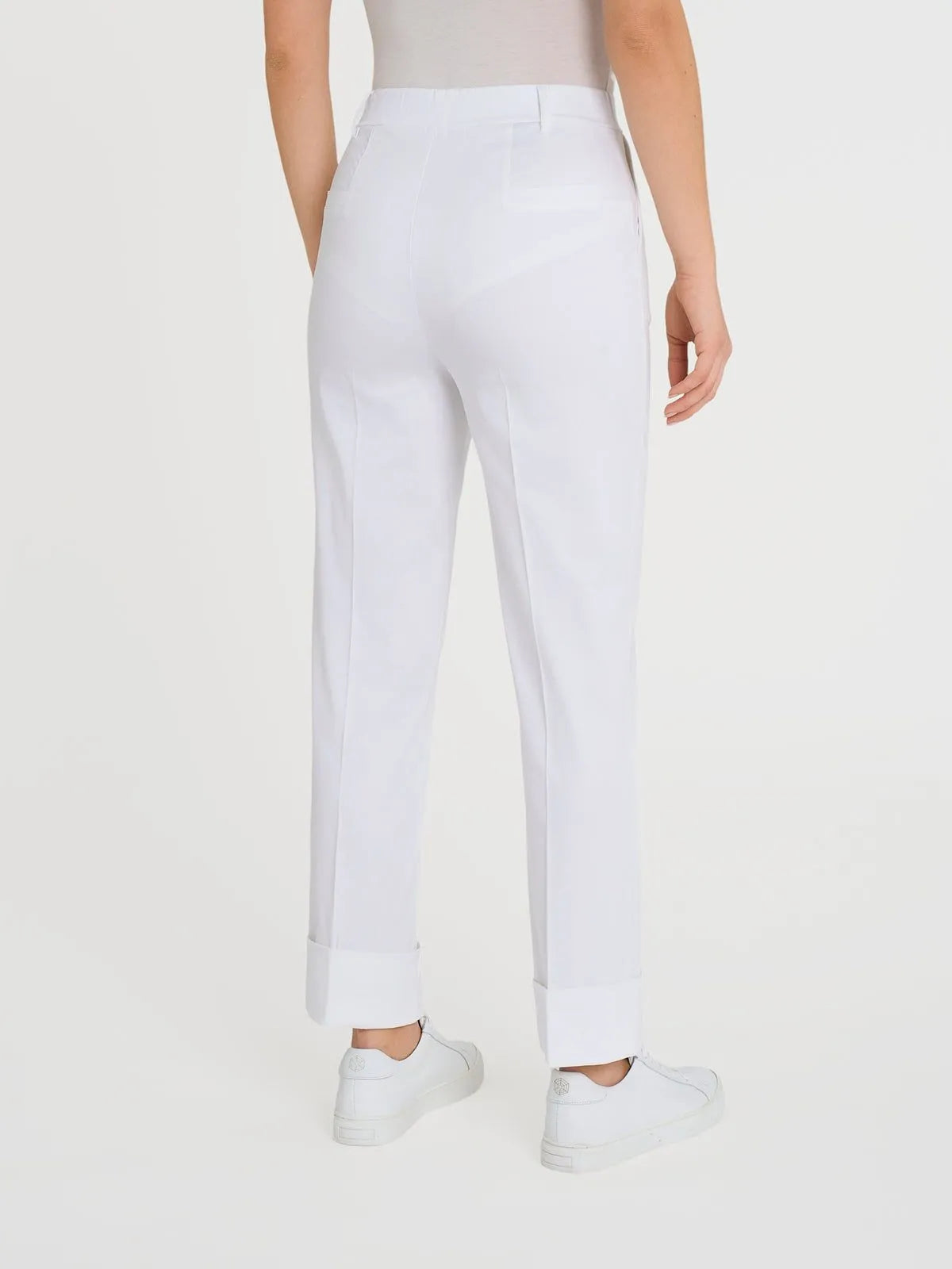 Pantalone slim dritto in Compact Light RAGNO