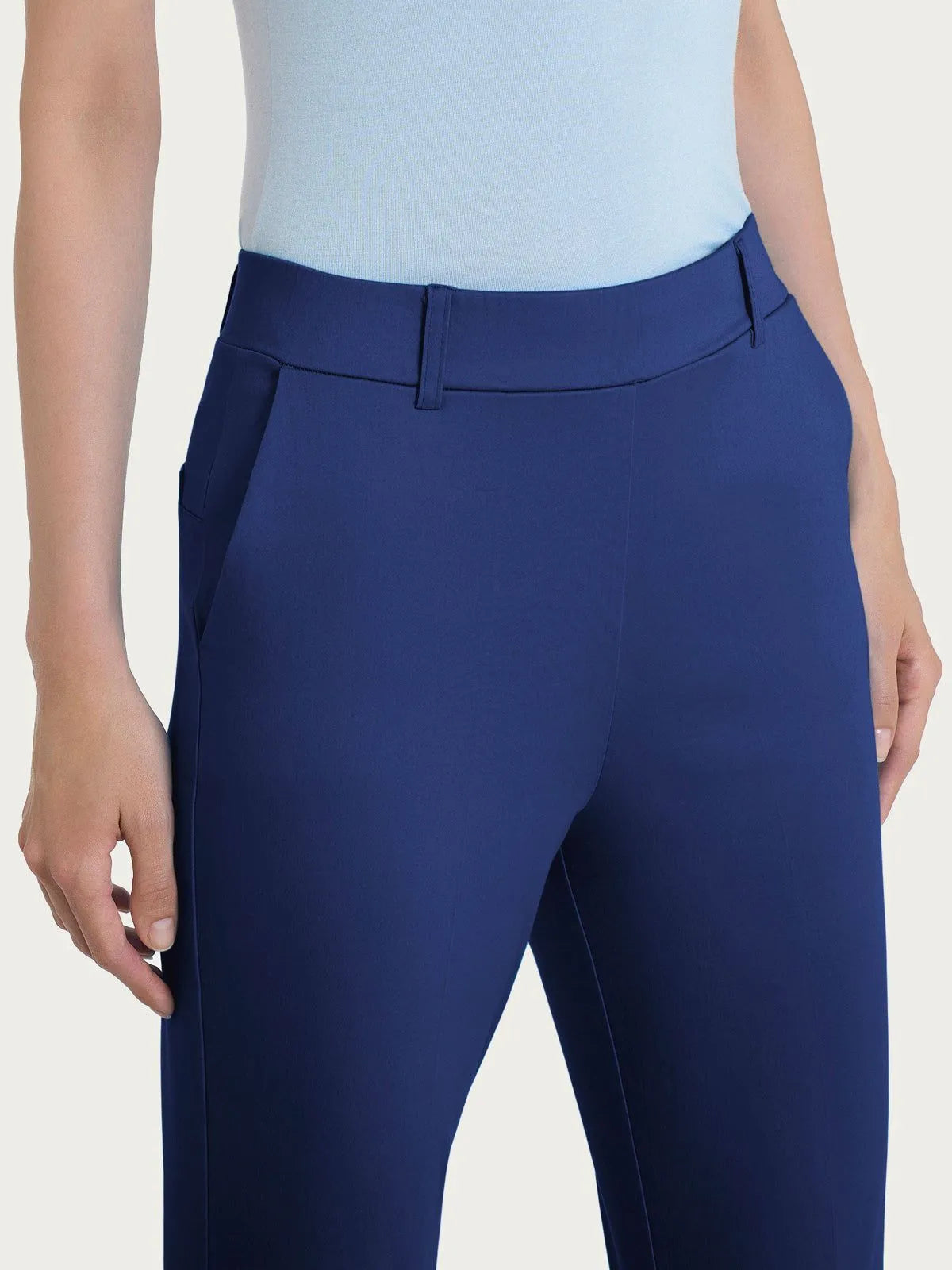 Pantalone slim dritto in Compact Light RAGNO