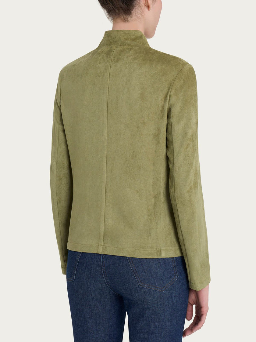 Blazer corto in Eco Suede RAGNO