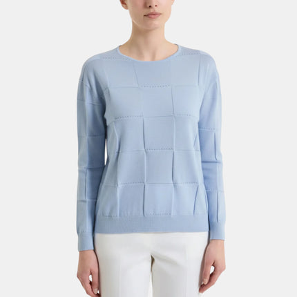 MAGLIA DS08M9 CON TRAMA QUADRI