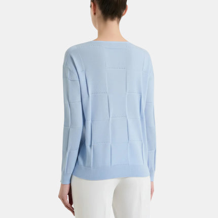 MAGLIA DS08M9 CON TRAMA QUADRI