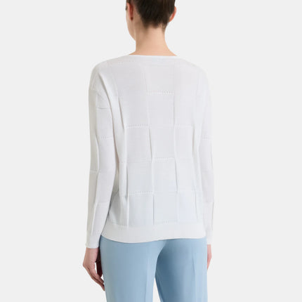 MAGLIA DS08M9 CON TRAMA QUADRI