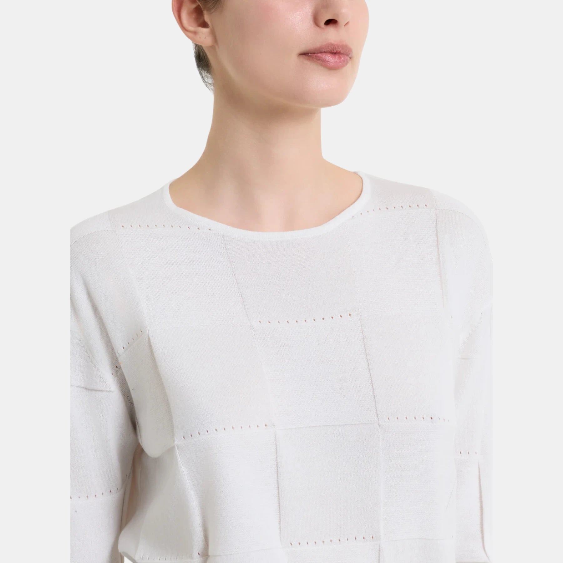 MAGLIA DS08M9 CON TRAMA QUADRI