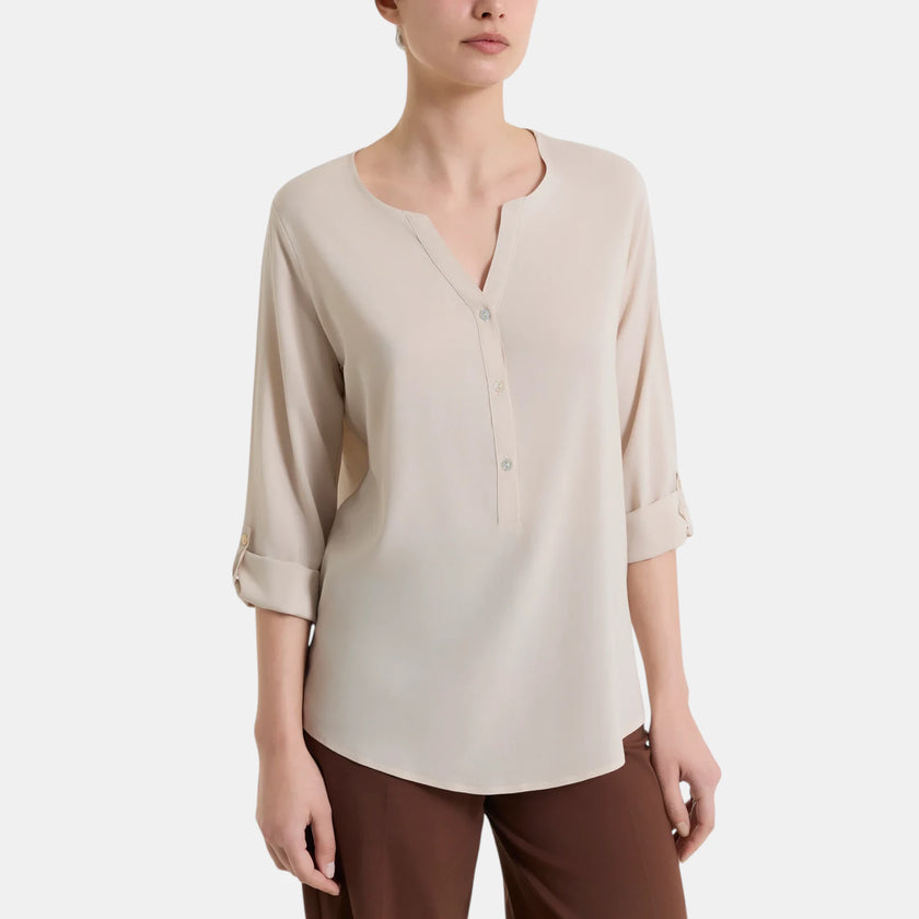 BLUSA DS23SS COLLO COREANO
