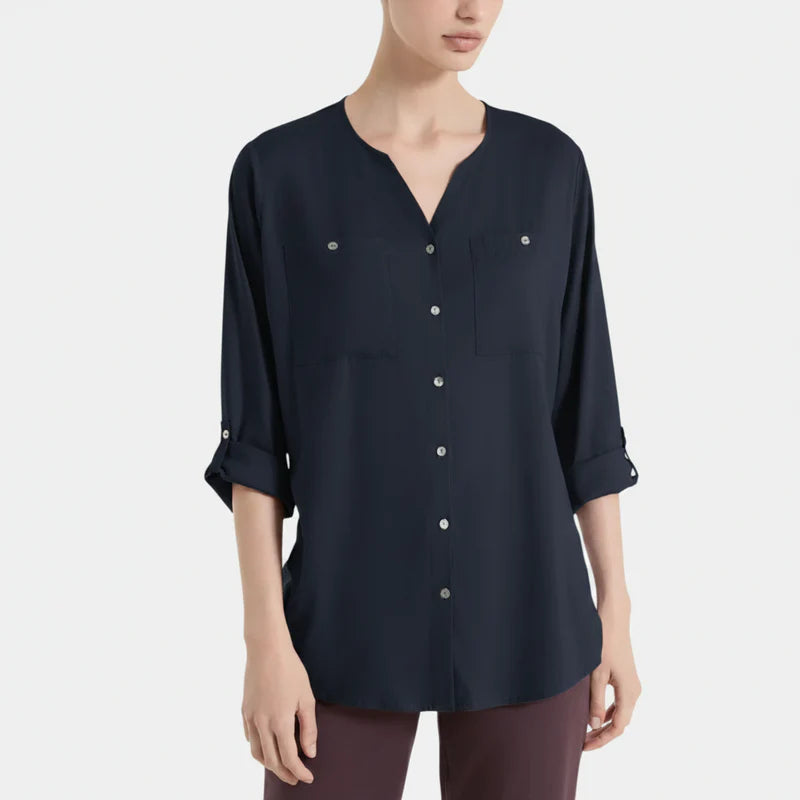 CAMICIA DS26SI SCOLLO A V
