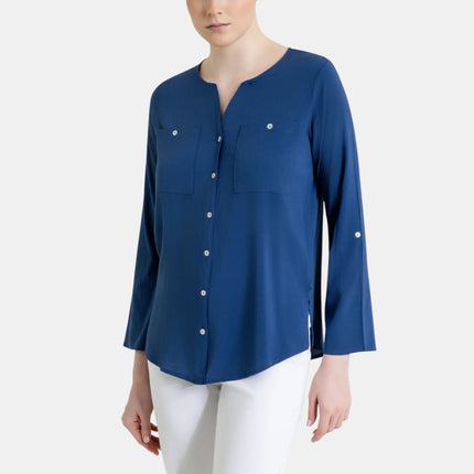 CAMICIA DS26SI SCOLLO A V