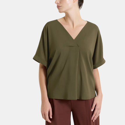 BLUSA DS26SM SCOLLO A V