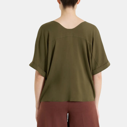 BLUSA DS26SM SCOLLO A V