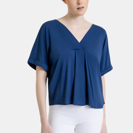BLUSA DS26SM SCOLLO A V