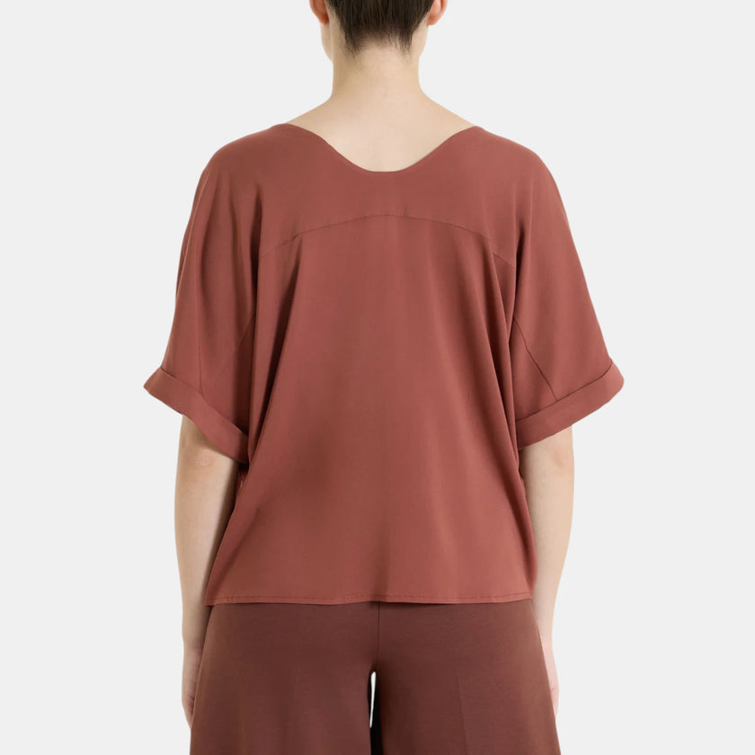 BLUSA DS26SM SCOLLO A V