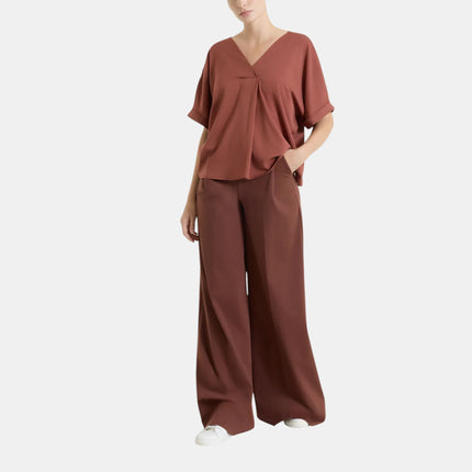 BLUSA DS26SM SCOLLO A V