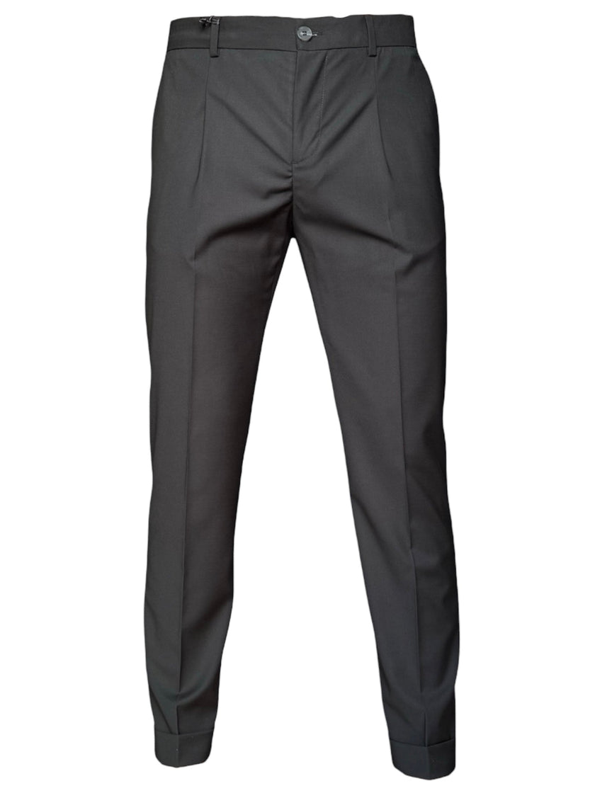 Pantalone in tela con tasche alla francese ELIO SANTINI