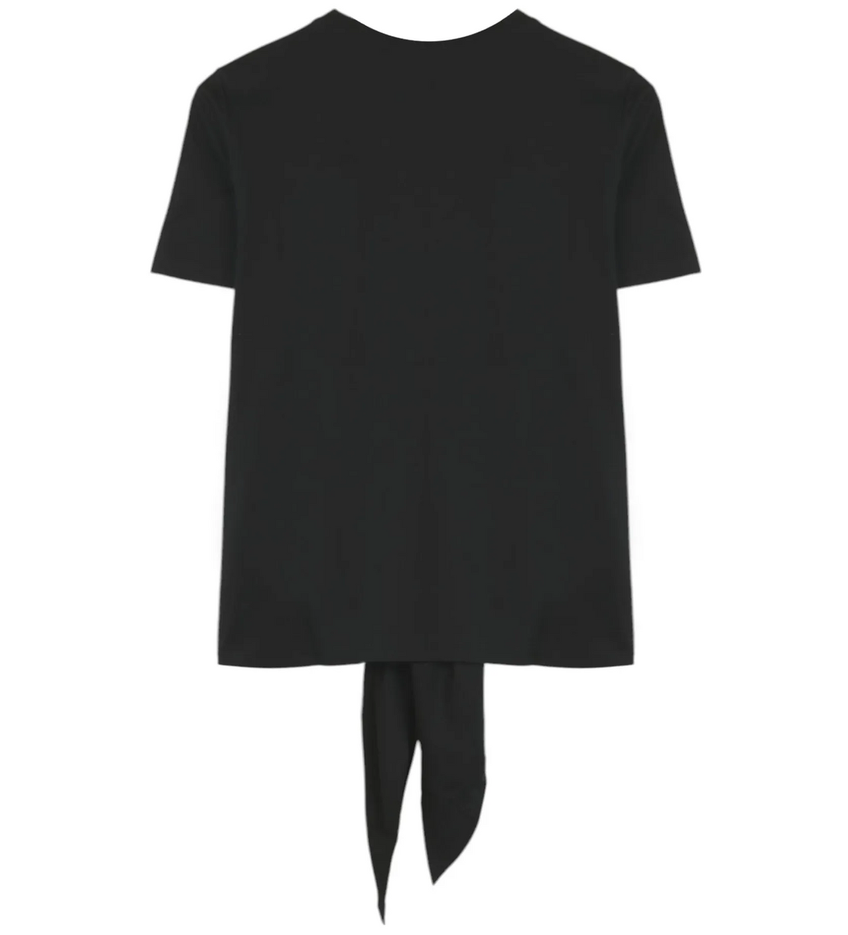 T-Shirt Basic Girocollo con Nodo Anteriore PENNYBLACK