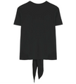 T-Shirt Basic Girocollo con Nodo Anteriore PENNYBLACK