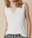Top Smanicato con Scollo a V PENNYBLACK