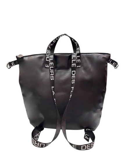 Borsa Zaino Midi con Tasca Zip LA FILLE DES FLEURS