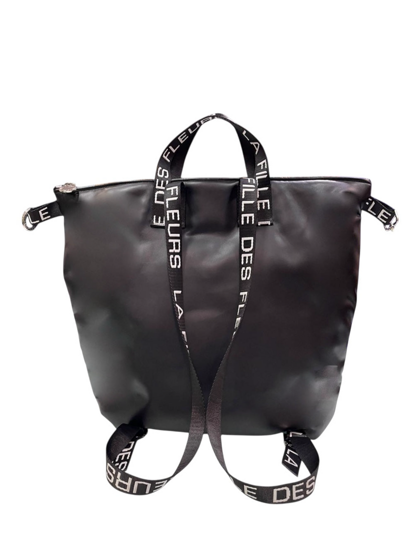 Borsa Zaino Midi con Tasca Zip LA FILLE DES FLEURS