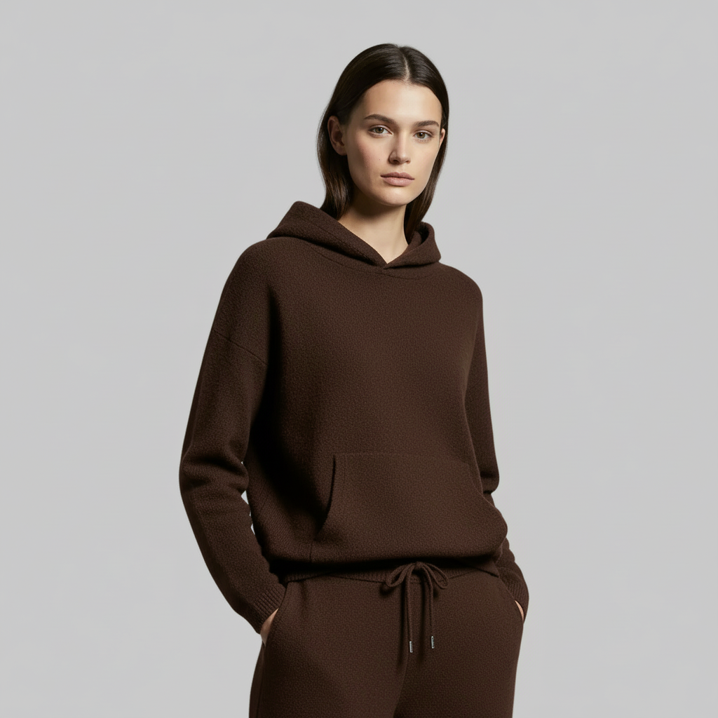 MAGLIA 541108 CON CAPPUCCIO