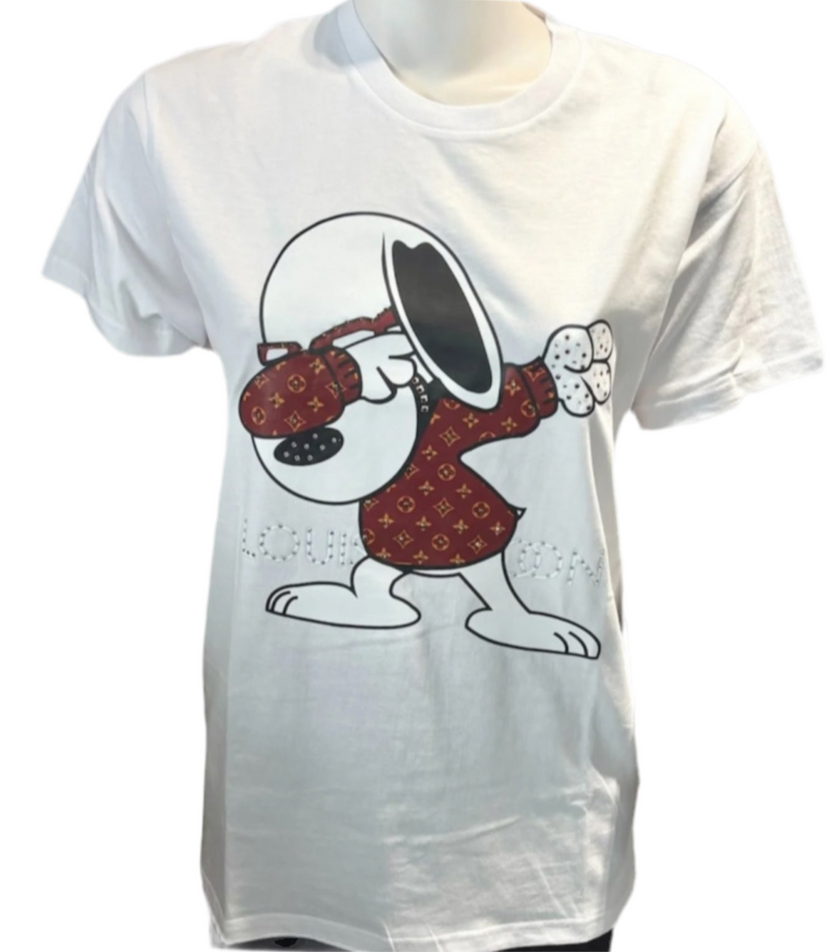 T-Shirt Snoopy Louis Vuitton F.Y.F.
