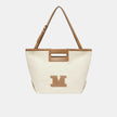 BORSA BCHECRU SHOPPER IN CANVAS