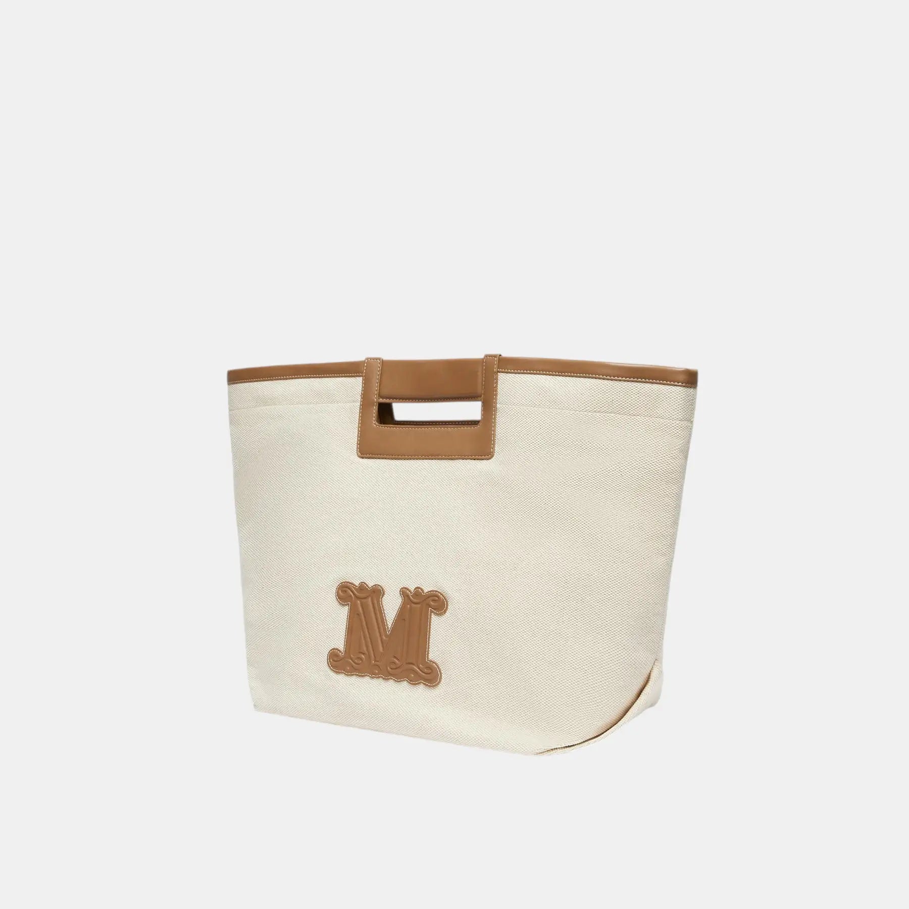 BORSA BCHECRU SHOPPER IN CANVAS