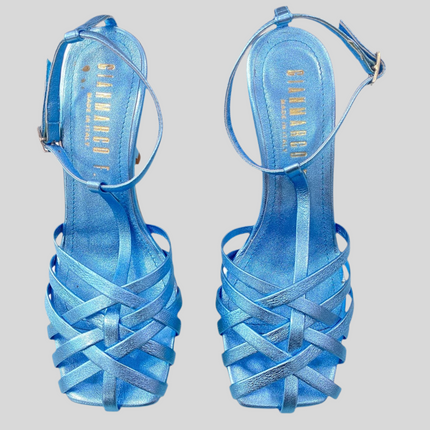 Sandalo in pelle con cinturino GIANMARCO F.