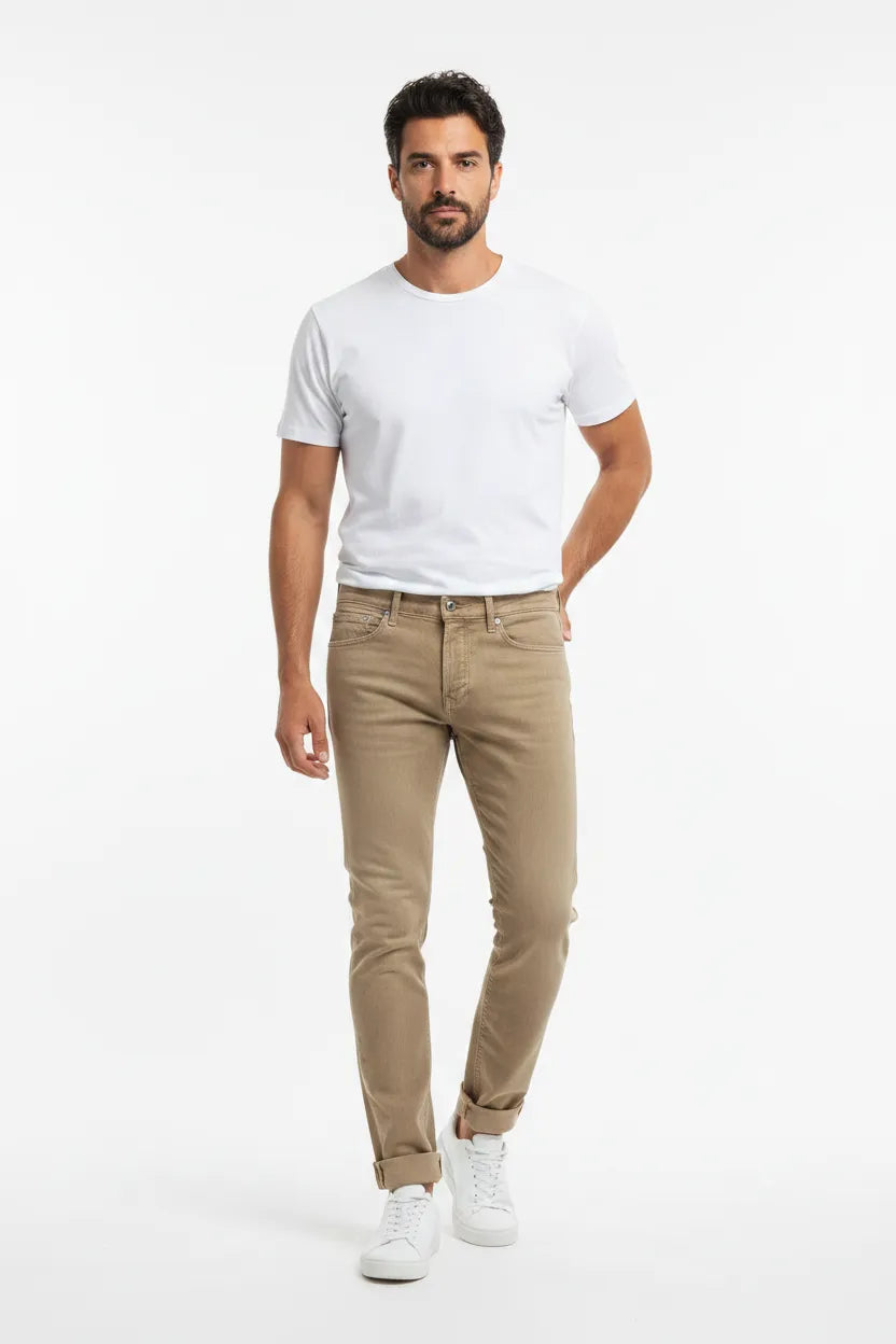 PANTALONE SLIM FIT 5 TASCHE