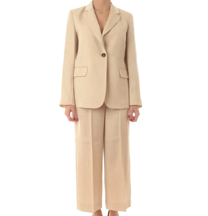 Tailleur Giacca Monobottone e Pantalone a Palazzo EMME MARELLA
