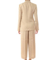 Tailleur Giacca Monobottone e Pantalone a Palazzo EMME MARELLA