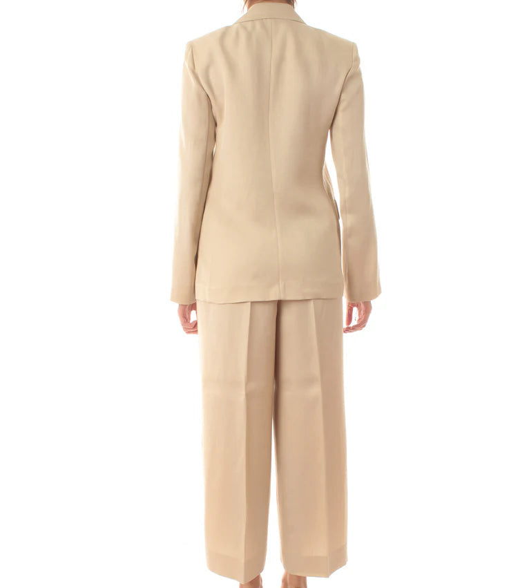 Tailleur Giacca Monobottone e Pantalone a Palazzo EMME MARELLA