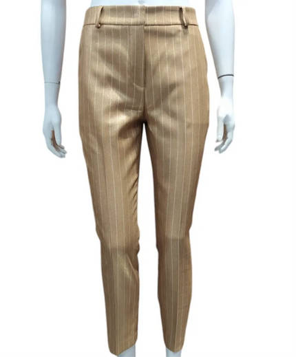 Pantalone Alto in Vita a Sigaretta Gessato FEDERICA ERRE