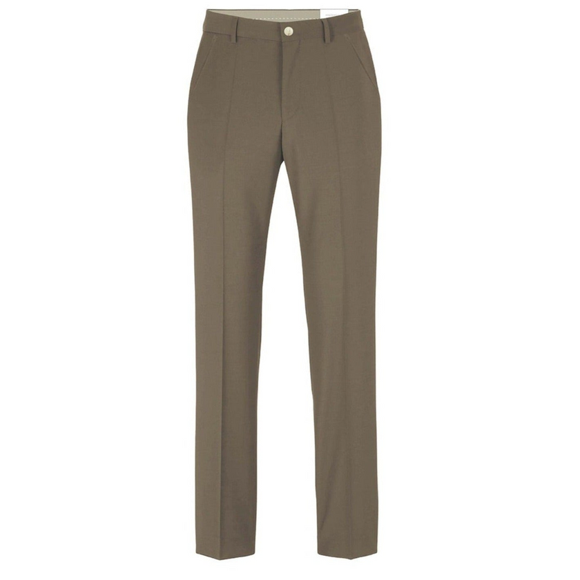 Pantalone dritto con pences frontali HAMAKI-HO