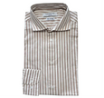 Camicia slim fit con motivo a righe HAMAKI-HO