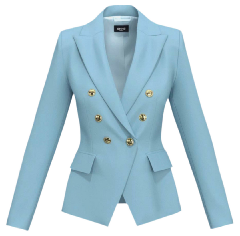 Giacca doppiopetto con collo a rever EMME MARELLA