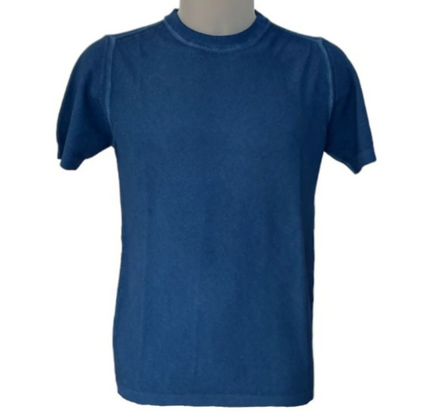 Maglia girocollo con bordi a costine RETOIS